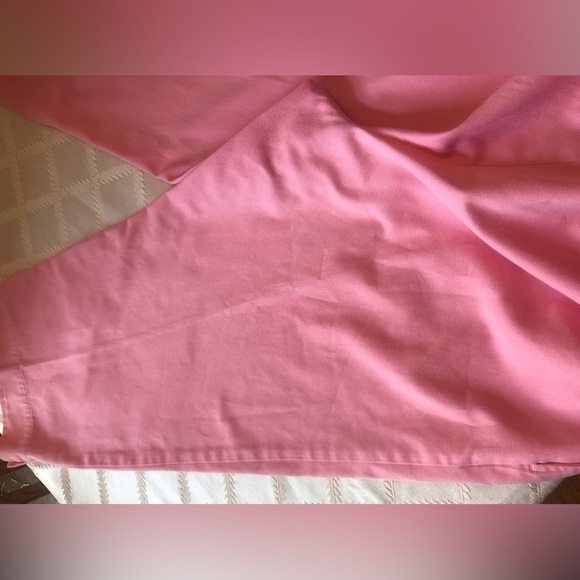 Very Vintage Very Pink Elastic Waist Wide Leg Capris Breckenridge Size 14 - Picture 8 of 10